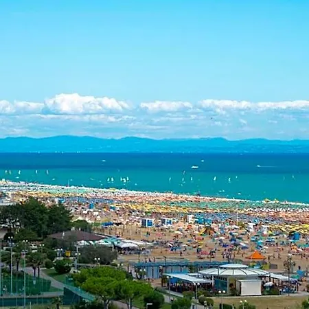 2-level Flat With Pool Balcony Near * Bibione